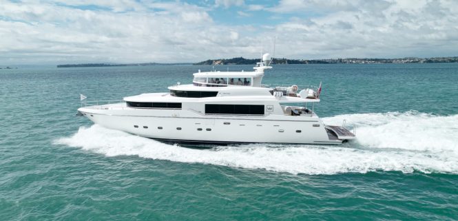 Luxury yacht WW available for charter around New Zealand’s stunning coastline