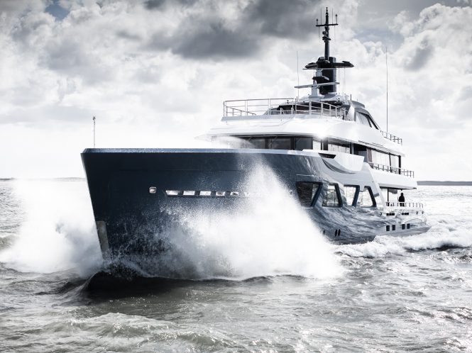 Latest Amels superyacht AMELS 6006 completes her first sea trials
