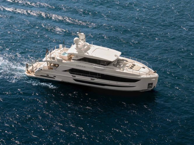 Brand new 27m superyacht ORRAIA is now available for charter in Australia