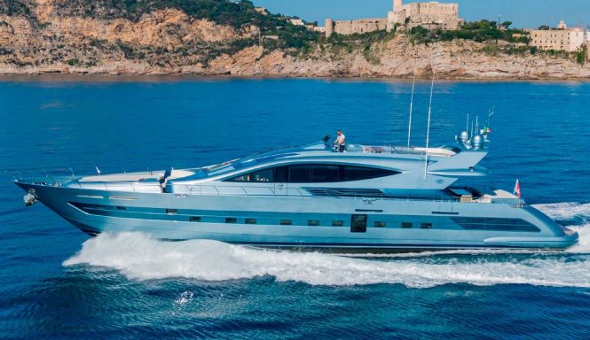 Luxury charter yacht FIFTYFIVE offering discounted rates in the Western Mediterranean