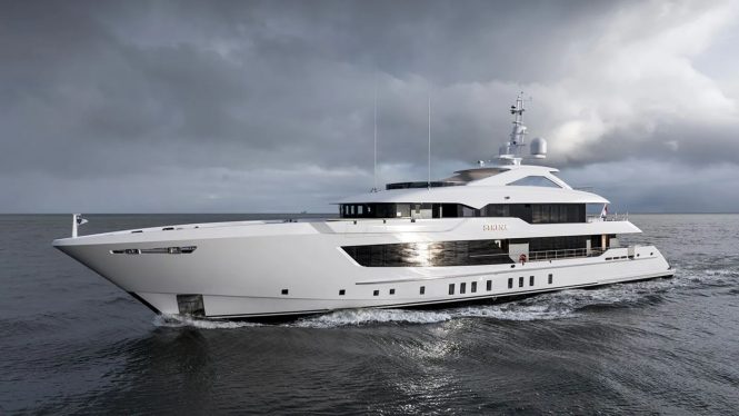 Heesen announce that 55m superyacht SERENA is on sea trials in the North Sea
