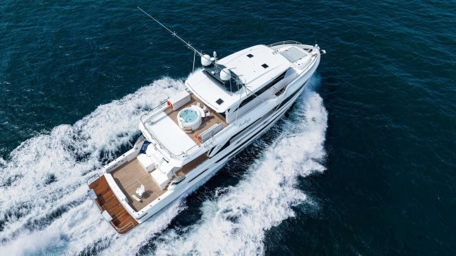 Horizon launch 28m sportfisher motor yacht AMETHYST