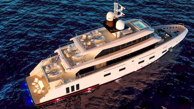Custom explorer yacht RENATA refitted and ready for charter
