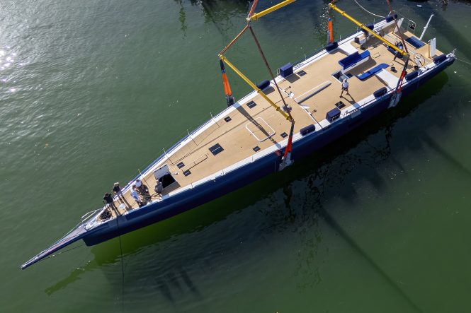 Persico Marine announce the technical launch of 30m sailing yacht MAGIC CARPET E
