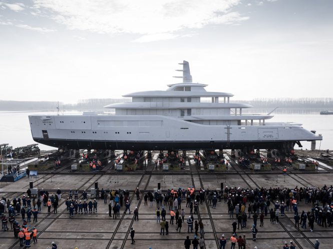 Damen Yachting announce the launch of superyacht AMELS 8003 – the third in the Amels 80 range