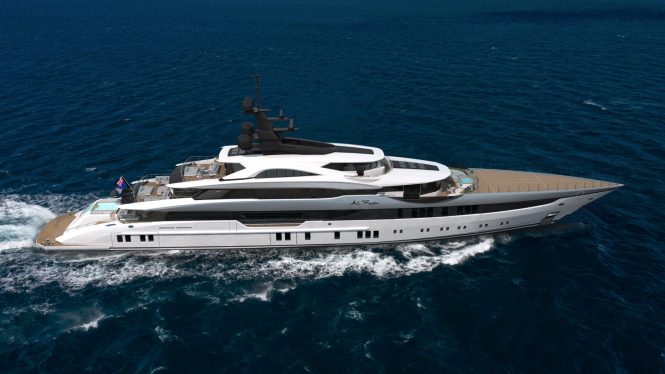 Bilgin Yachts announce the launch of 80m motor yacht AL REEM – the final unit in an award-winning trilogy