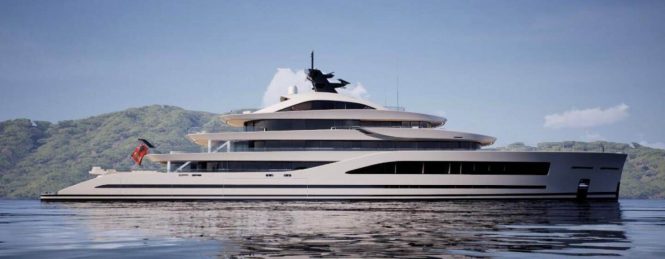 Admiral reveals details of 88m superyacht PROJECT SPYDER