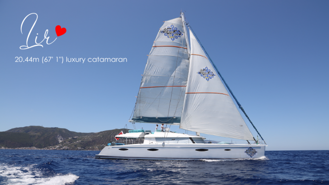 Valentine’s Weeks Special in the Caribbean with Luxury Catamaran Yacht LIR
