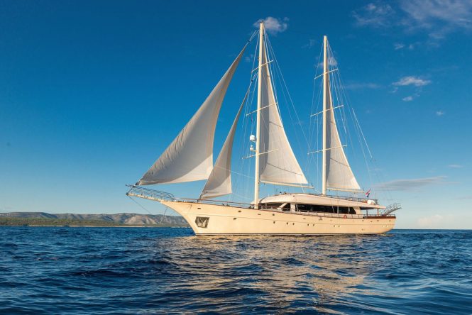 Luxury motor sailer SON DE MAR joins the CharterWorld CA fleet