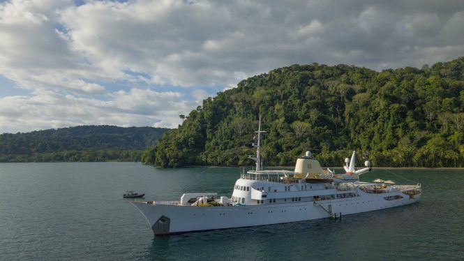Exploring Costa Rica in ultimate luxury on board the iconic luxury charter yacht CHRISTINA O