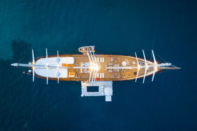 Exclusive 2025 summer offer by beautiful 56m luxury charter yacht YAZZ in Greece