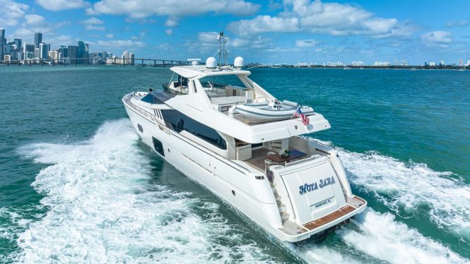 Escape to The Bahamas this winter aboard 27m motor yacht HOYA SAXA