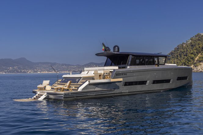 Innovative 24m motor yacht GET LOST prepares to welcome charter guests to select destinations in the Western Mediterranean