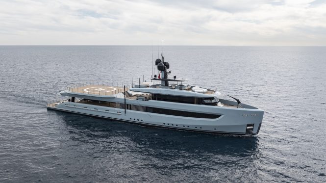 Alia Yachts delivers incredible custom 53m support superyacht KAIYO renamed LIMERENCE
