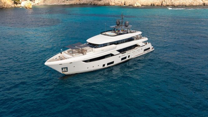 The Balearic Islands welcome 37m superyacht KIKI V for charters