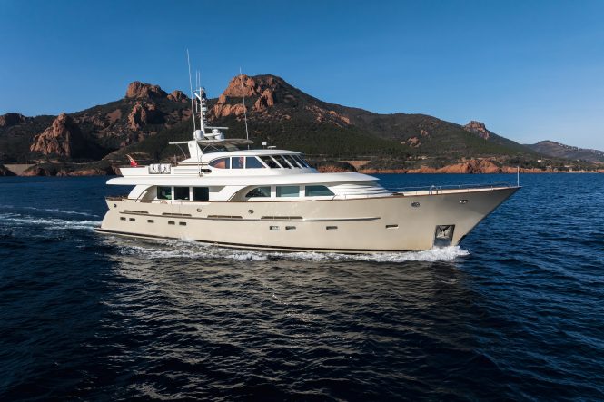 Mediterranean yacht charter special offer on board 30m luxury yacht ORIZZONTE