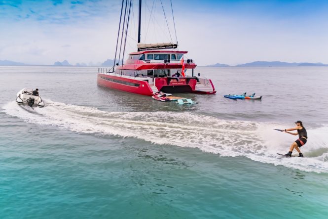Set sail in paradise: Luxury Yacht CRAZY LOVE offering 20% charter discount in French Polynesia