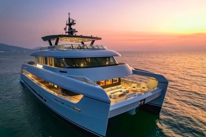 Superyacht SPACECAT – star of The White Lotus Season 3 – available for luxury charters in Thailand