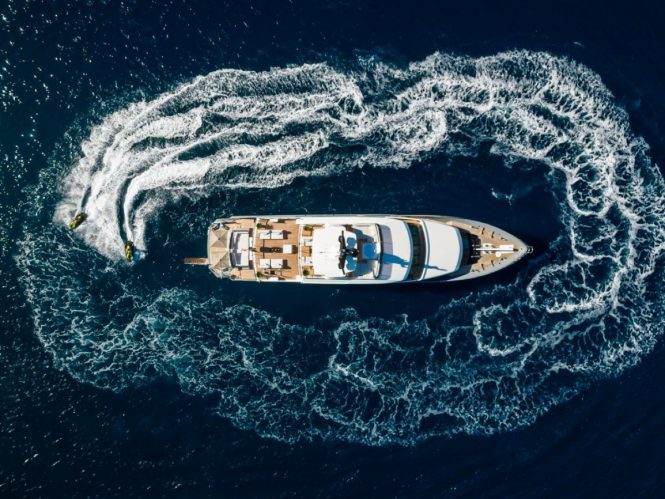 Luxury Yacht Charter Greece: 40m Superyacht ILLUSION II Summer Discount in the Mediterranean