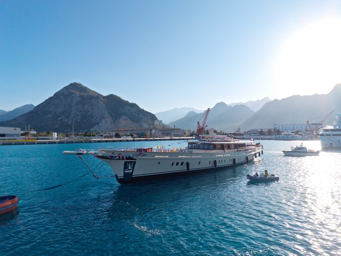 Ares makes a grand entrance with sailing yacht SIMENA, its first 62m Superyacht