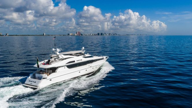 Charter the 123ft Motor Yacht INVICTUS in New England This Summer – 8 Nights for the Price of 7