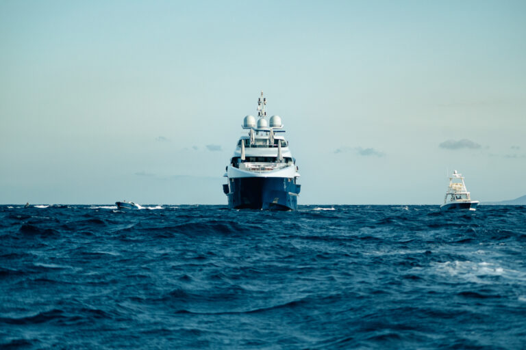 Super Yacht Forward Shot