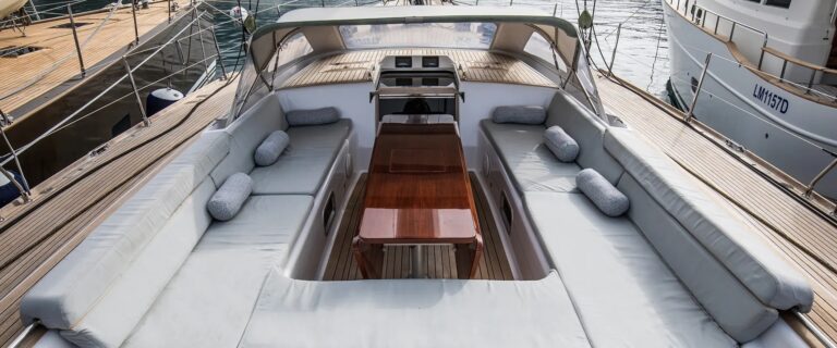 Cockpit Of Superyacht ARIA (ex Ocean Horse)