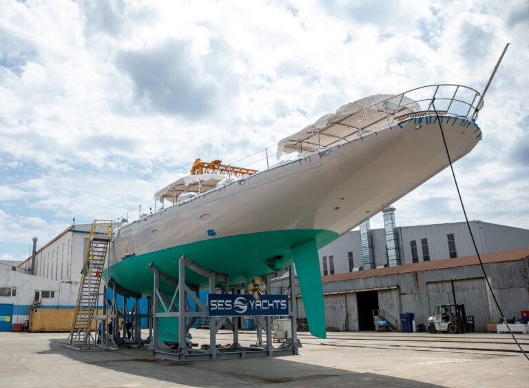 Superyacht  LINNEA AURORA Launching