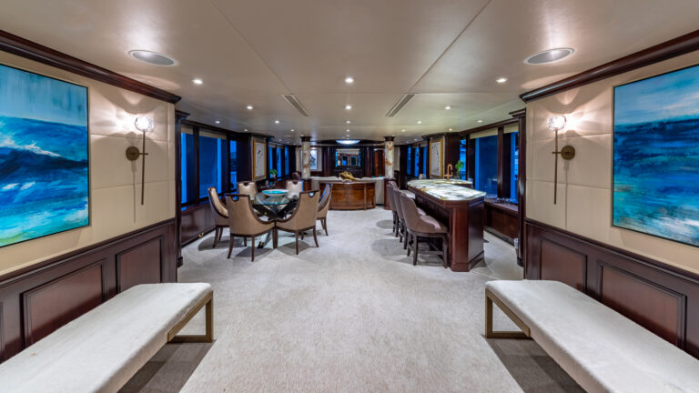 Main salon and bar