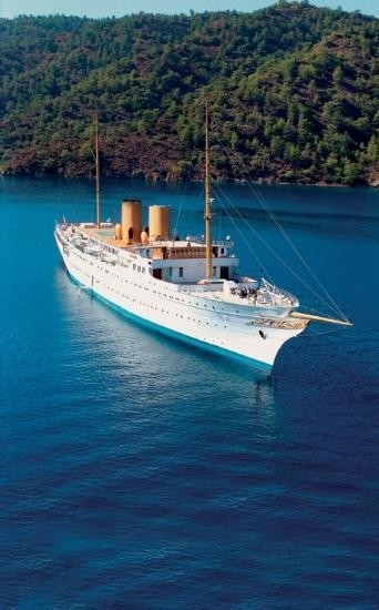 Profile On Yacht SAVARONA