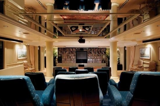 Movie Cinema On Board Yacht SAVARONA