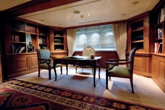Office On Yacht SAVARONA