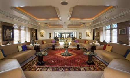 Saloon On Yacht SAVARONA