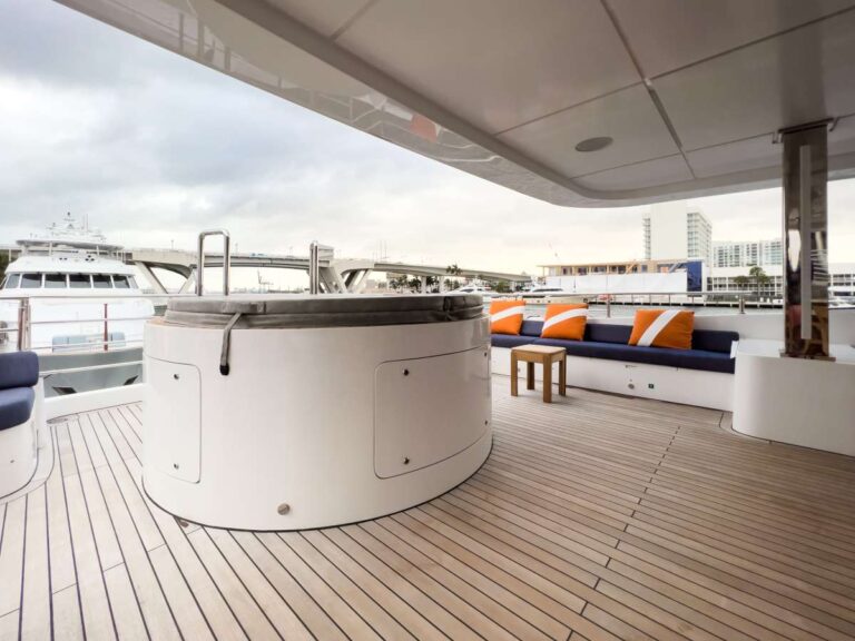 Bridge deck jacuzzi