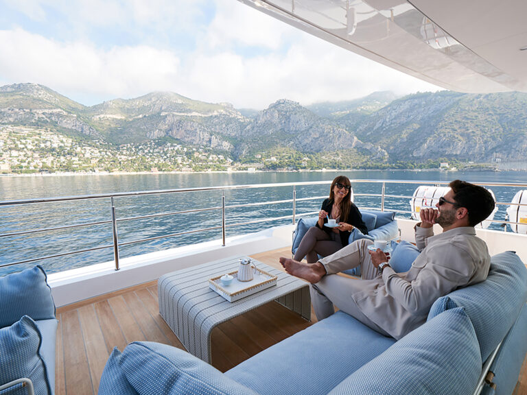 Sundeck aft balcony