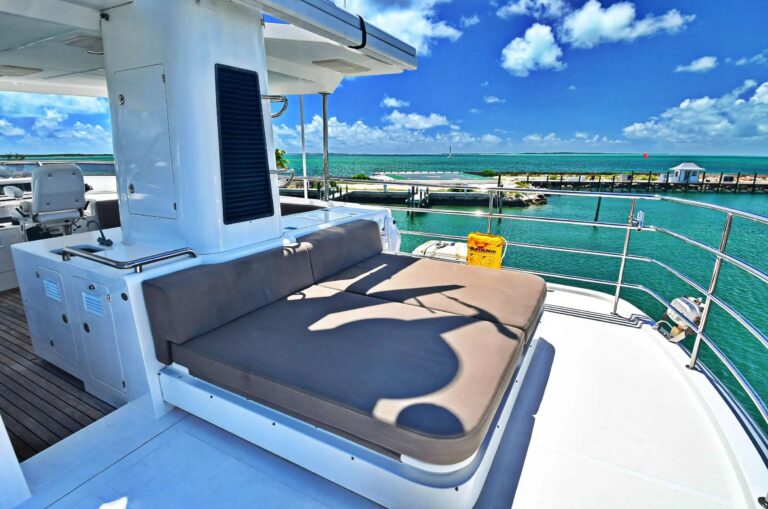 Aft Facing Sun Pad On The Sun Deck