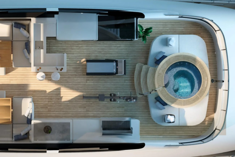 Ariel View Of Sun Deck
