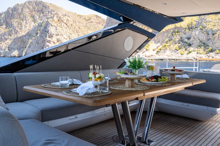 Dining On Sun Deck