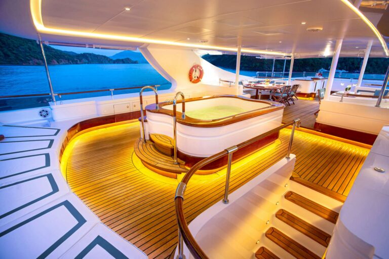 Jacuzzi On Sun Deck