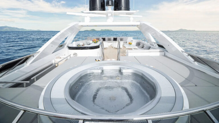 Jacuzzi On Sun Deck