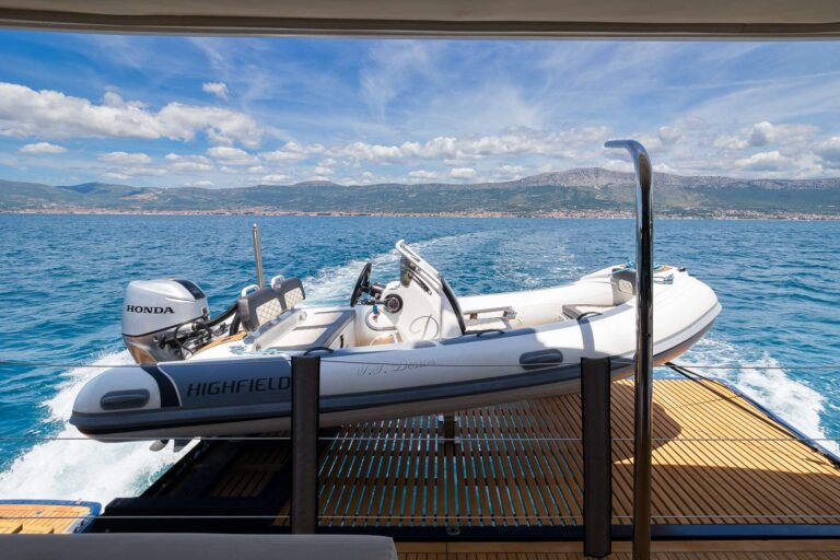 Aft Swim Platform Or Tender Storage