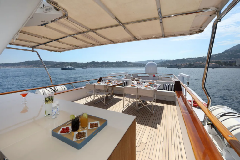 Dining On Sun Deck