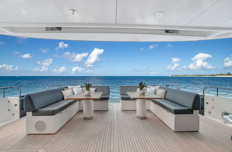 Dining On Aft Deck