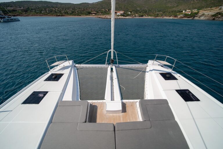 Foredeck View Over The Bow