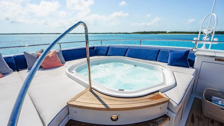 Jacuzzi On Sun Deck