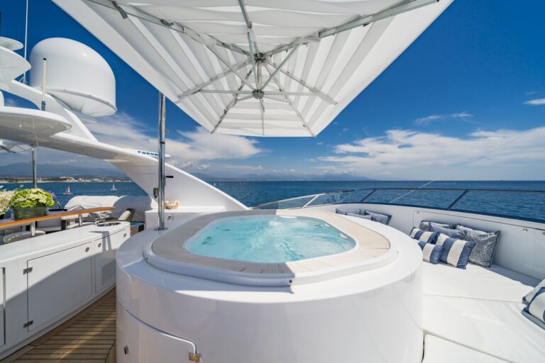 Jacuzzi On Sun Deck