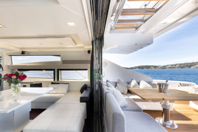 Main Salon And Aft Deck