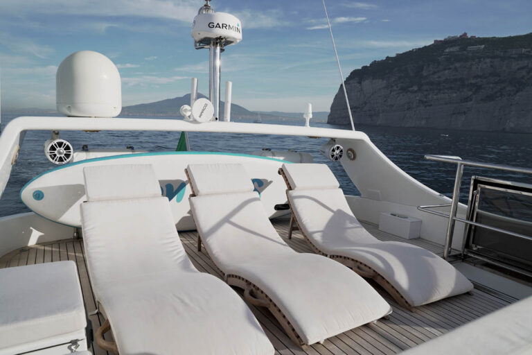 Flybridge Sunbathing