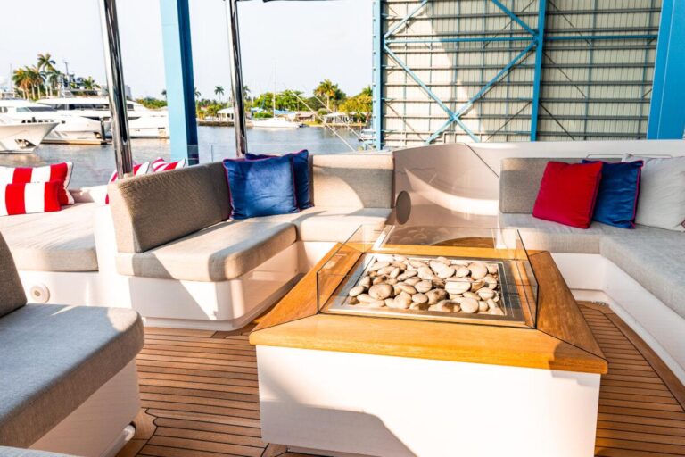 Firepit On The Foredeck