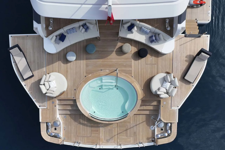 Oasis Deck Aerial View